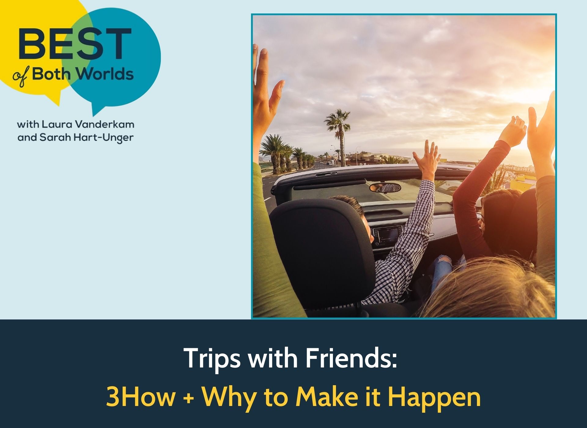 Planning and keeping friends trips