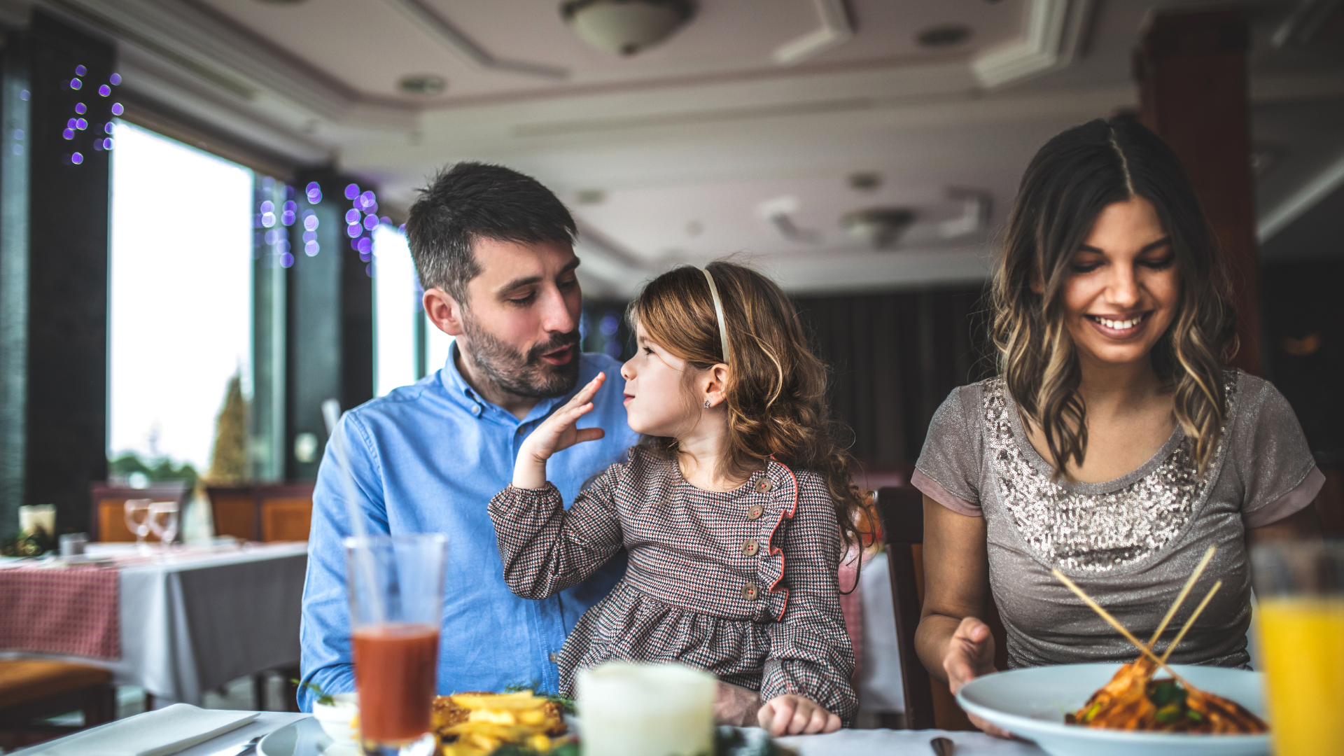 dining out with kids