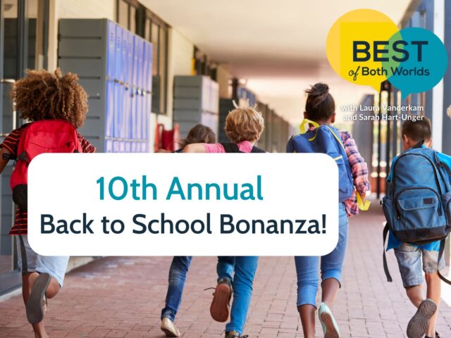 The annual back-to-school bonanza